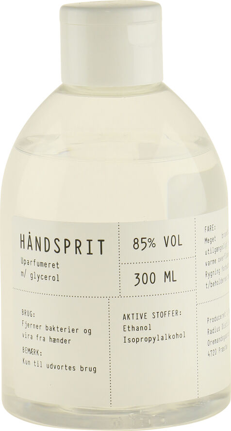 Lyngby Vinkælder Radius Håndsprit 85% pet 30cl.
