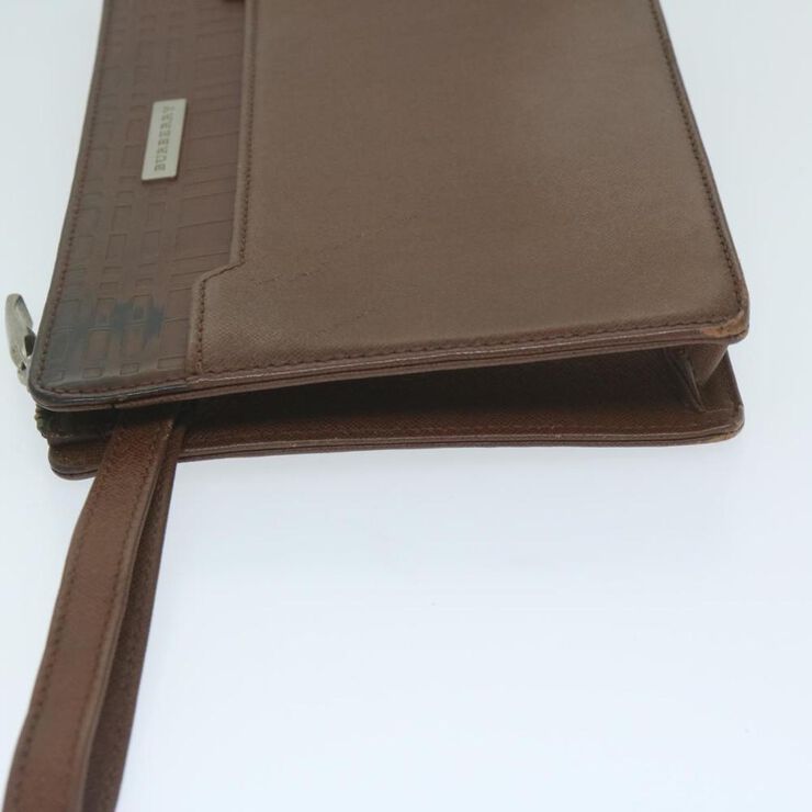 Burberry Vintage Burberry Clutch Brown