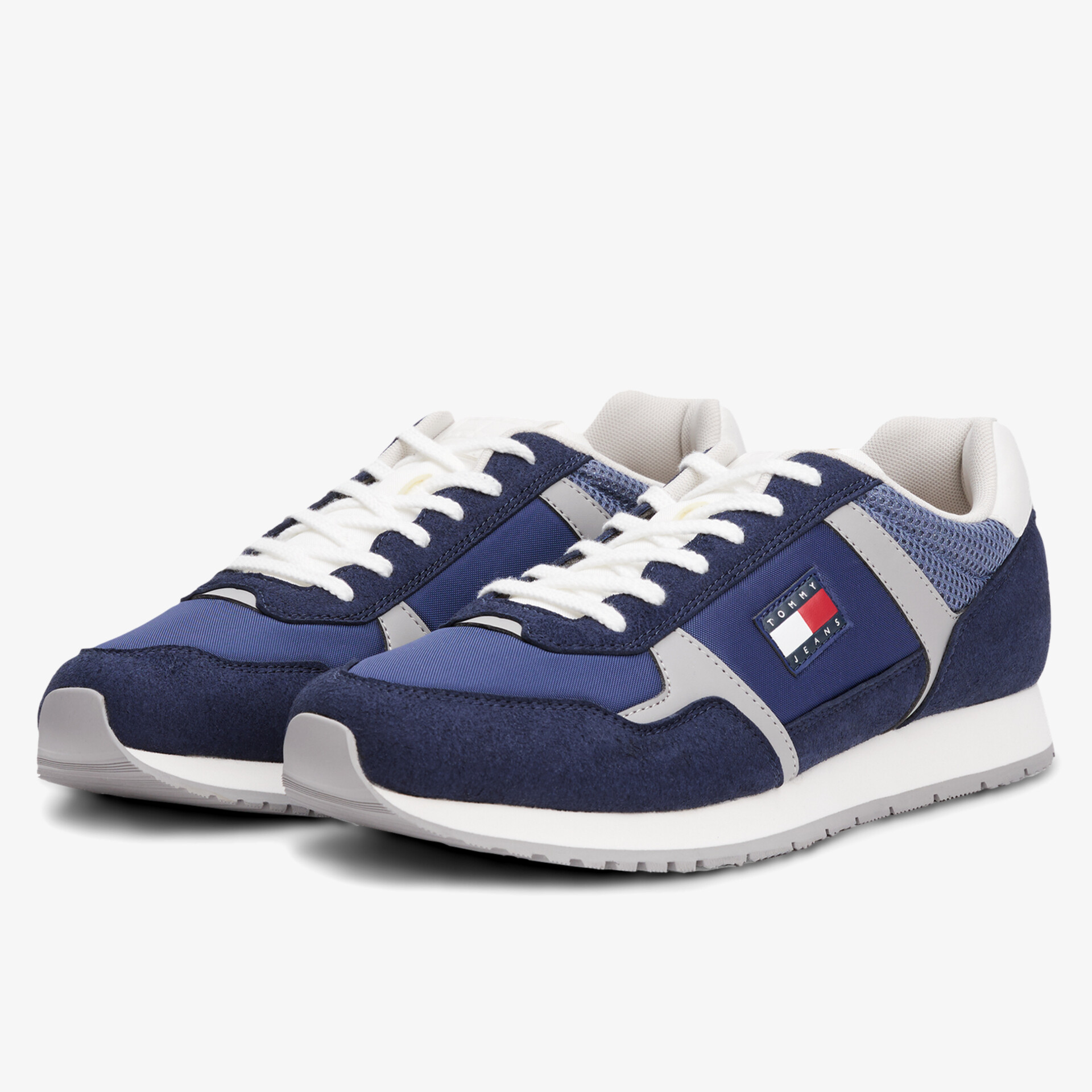 TOMMY JEANS TJM Runner Herren Sneaker Low blau