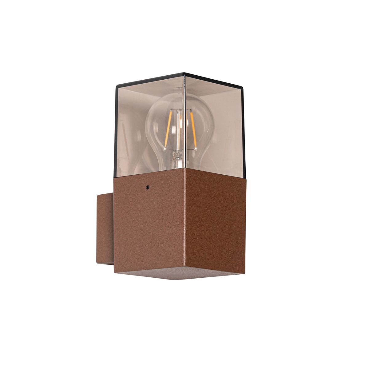 Industriële buiten wandlamp roestbruin IP44 - Denmark