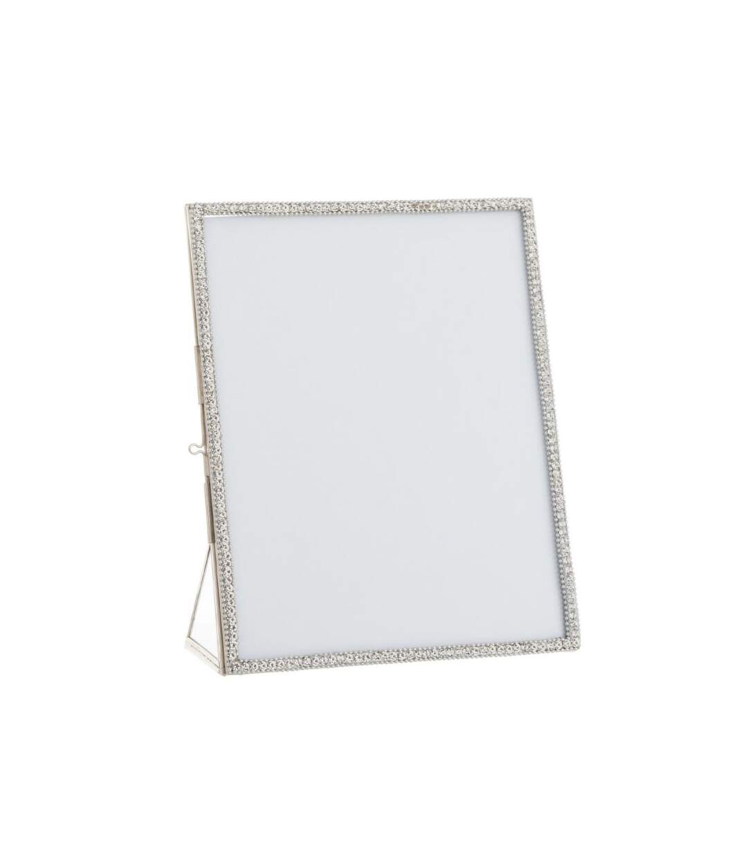 Paris Prix - Cadre Photo Métal & Verre bijou 20x25cm Argent