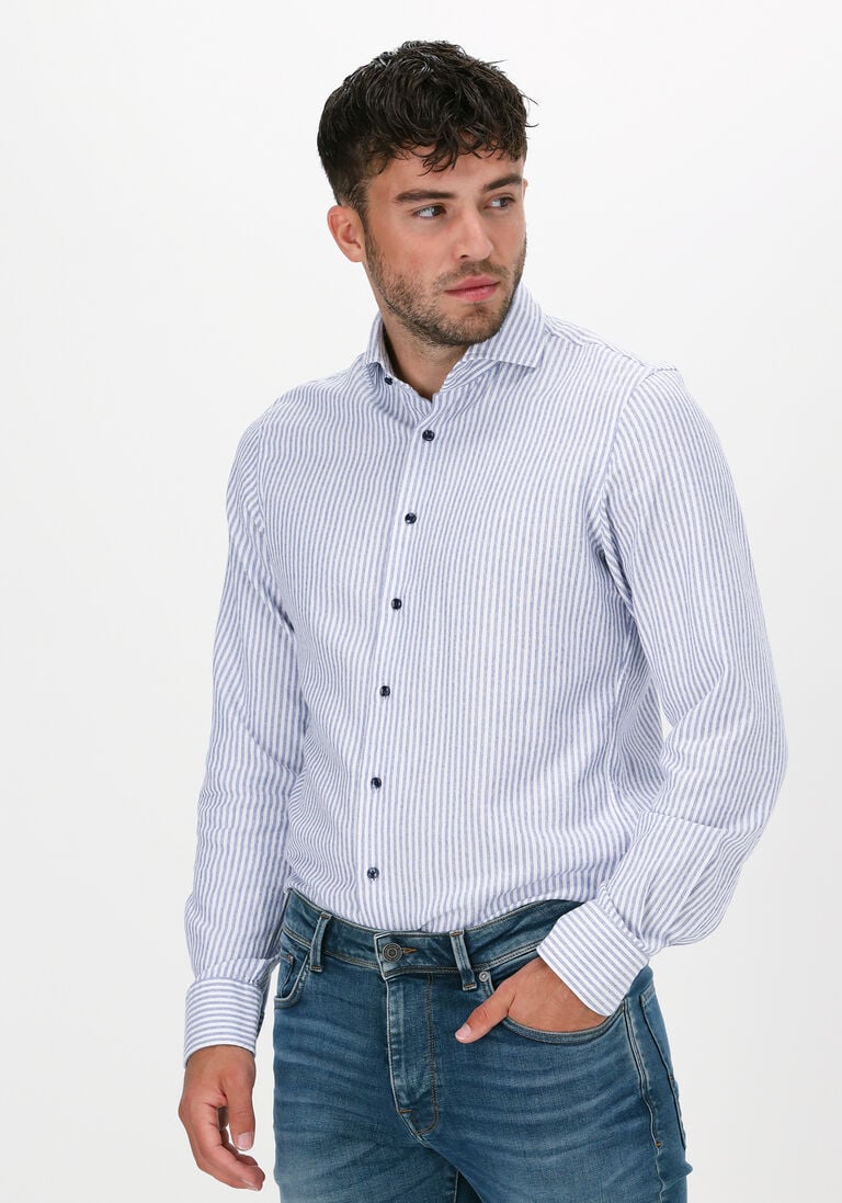 PROFUOMO lichtblauwe profuomo casual overhemd holdon