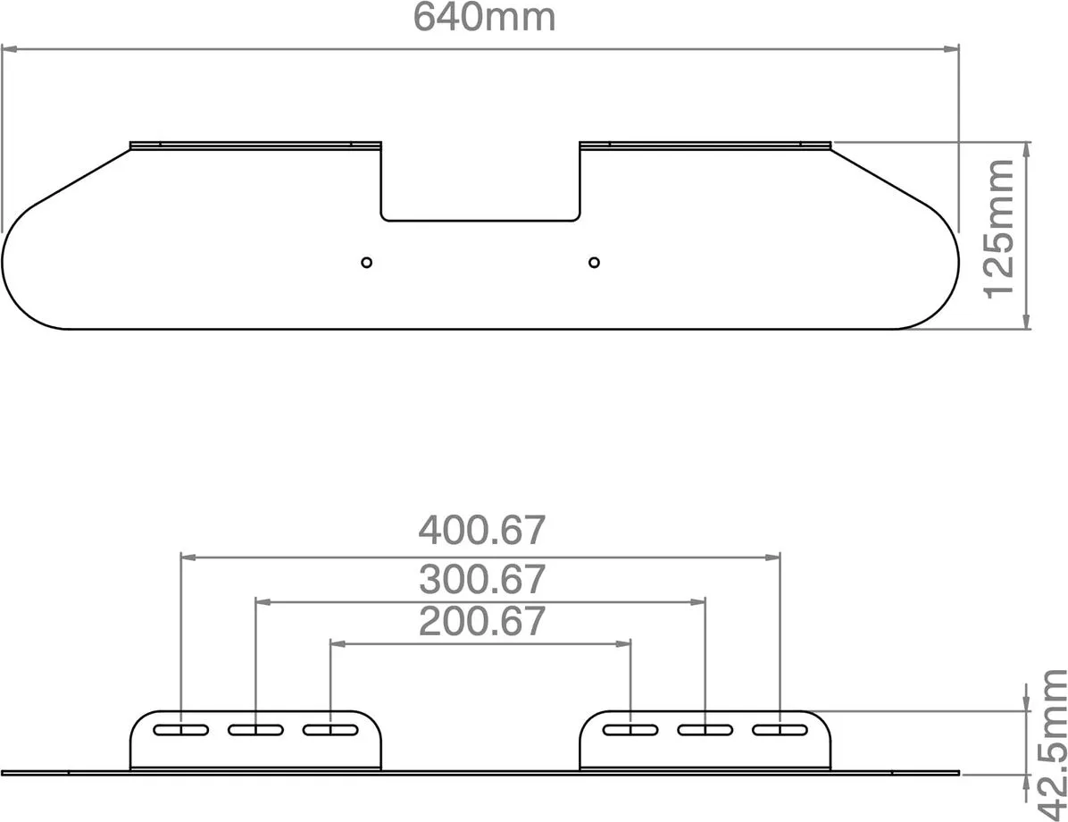 Moutson MS41 Supports pour enceintes