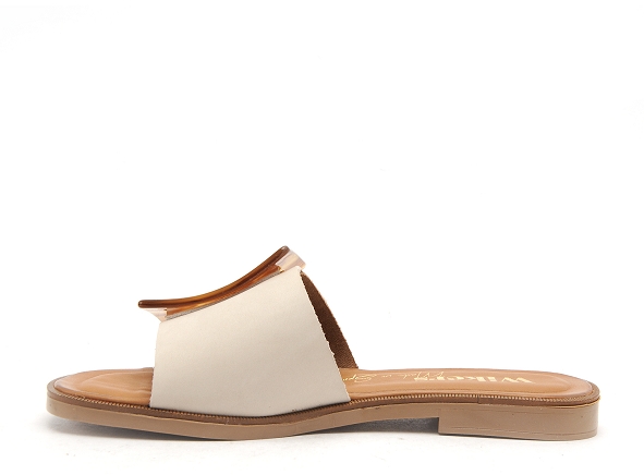 Wikers mules et sabots plats femme h34513 marron