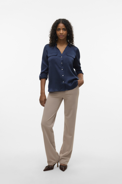 Vero Moda taupe dames broek