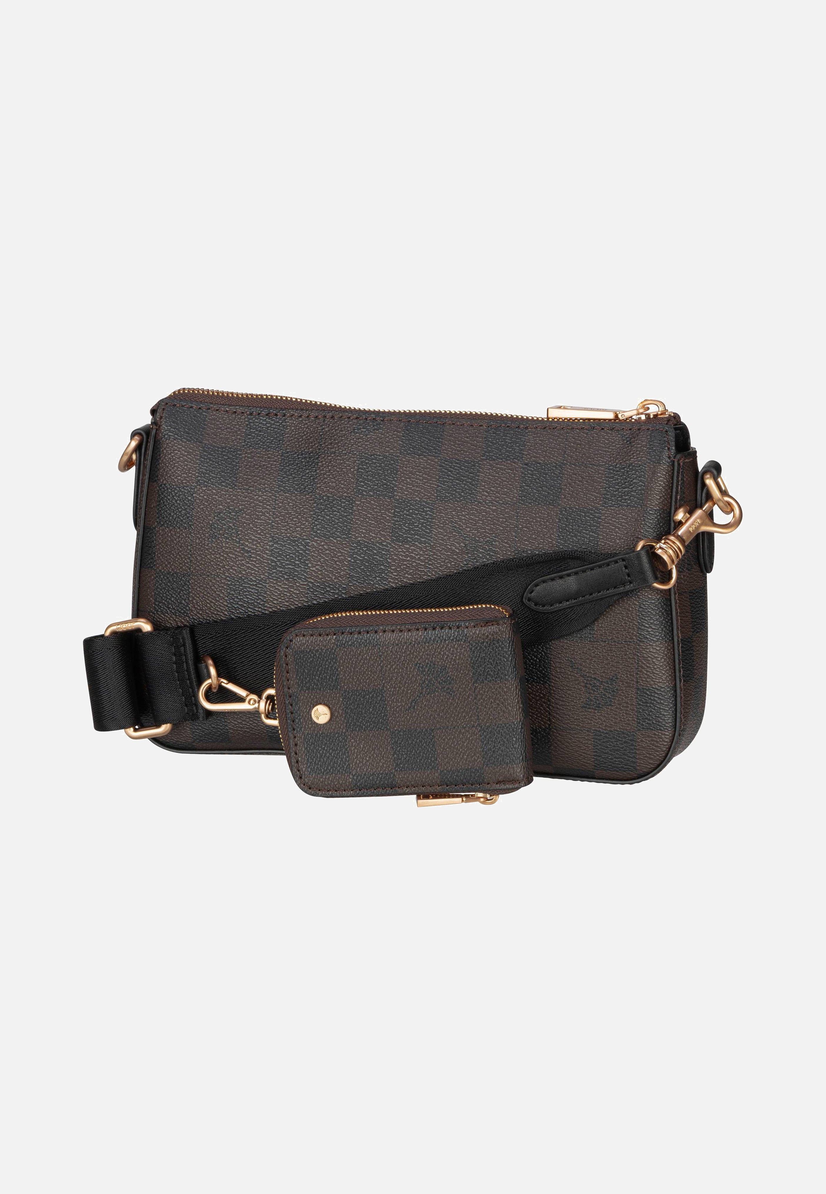 Cortina Piazza Jasmina SHZ Seal Brown - Crossbody Bag