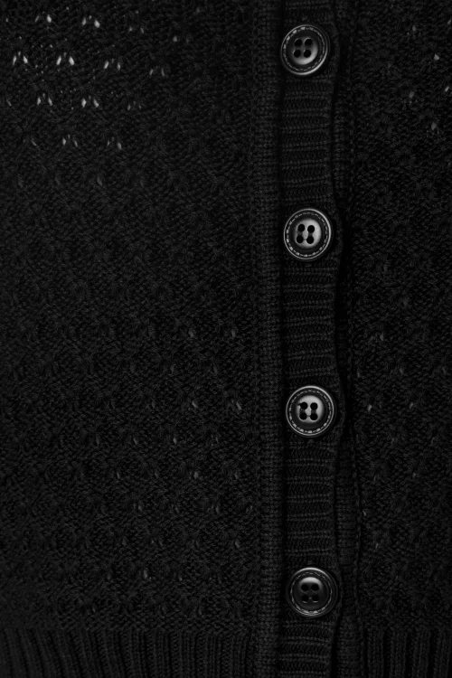 Mak Sweater Jennie vest in zwart