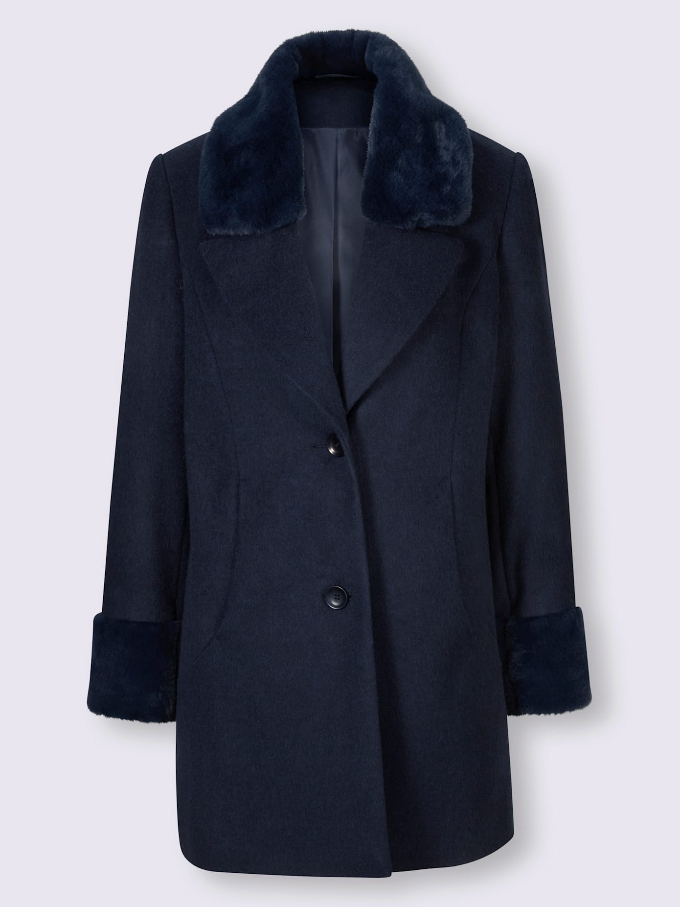 Veste longue 20% laine