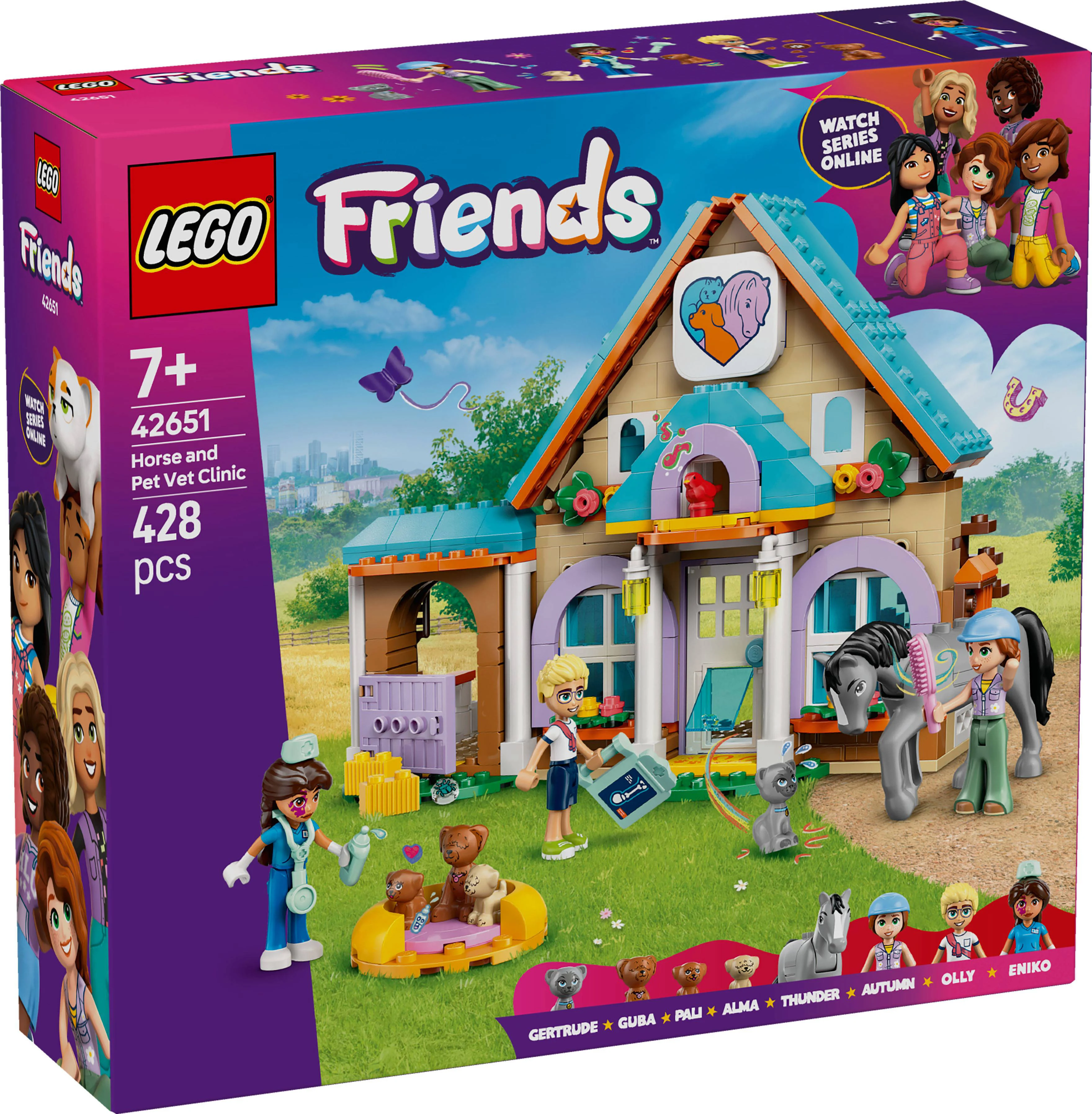 LEGO Dierenkliniek voor paarden en huisdieren 42651