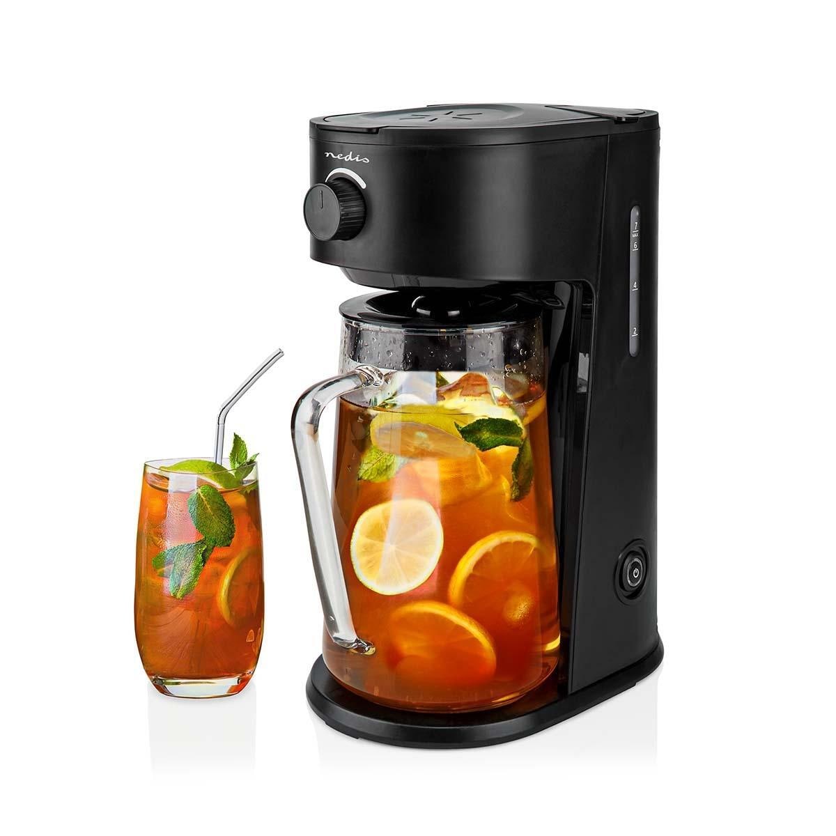 Nedis Iskaffe & Iste Koker | Filter kaffe | 2.5 l | 6 Kopper | Sort