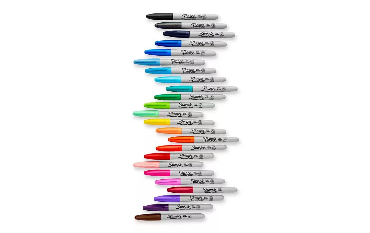 Permanent-Marker 0.9 mm RotLeuchtende Marker für jeden Untergrund