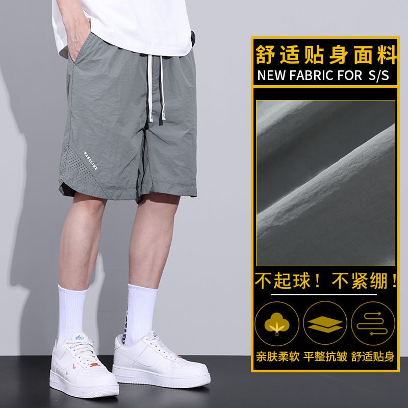 Blueforce - Tweekleurige shorts met trekkoordtaille