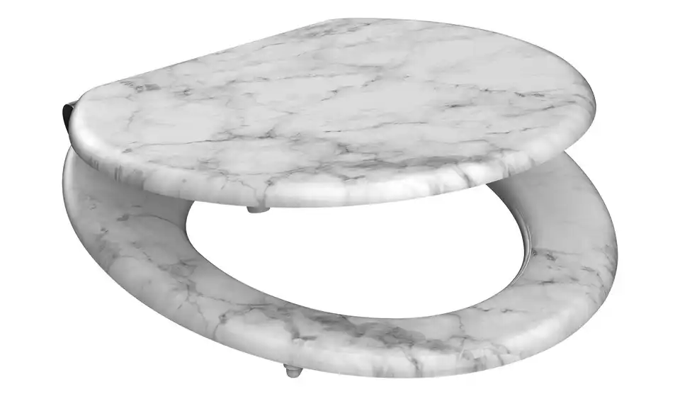 WC Sitz Marmor Stone Marmor-Optik
