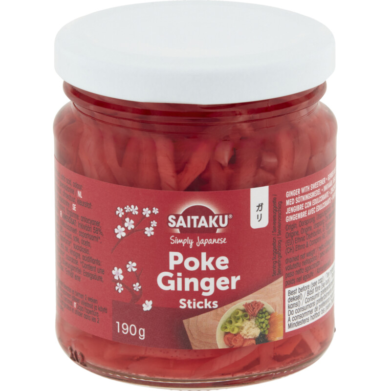 Saitaku Poke ginger sticks