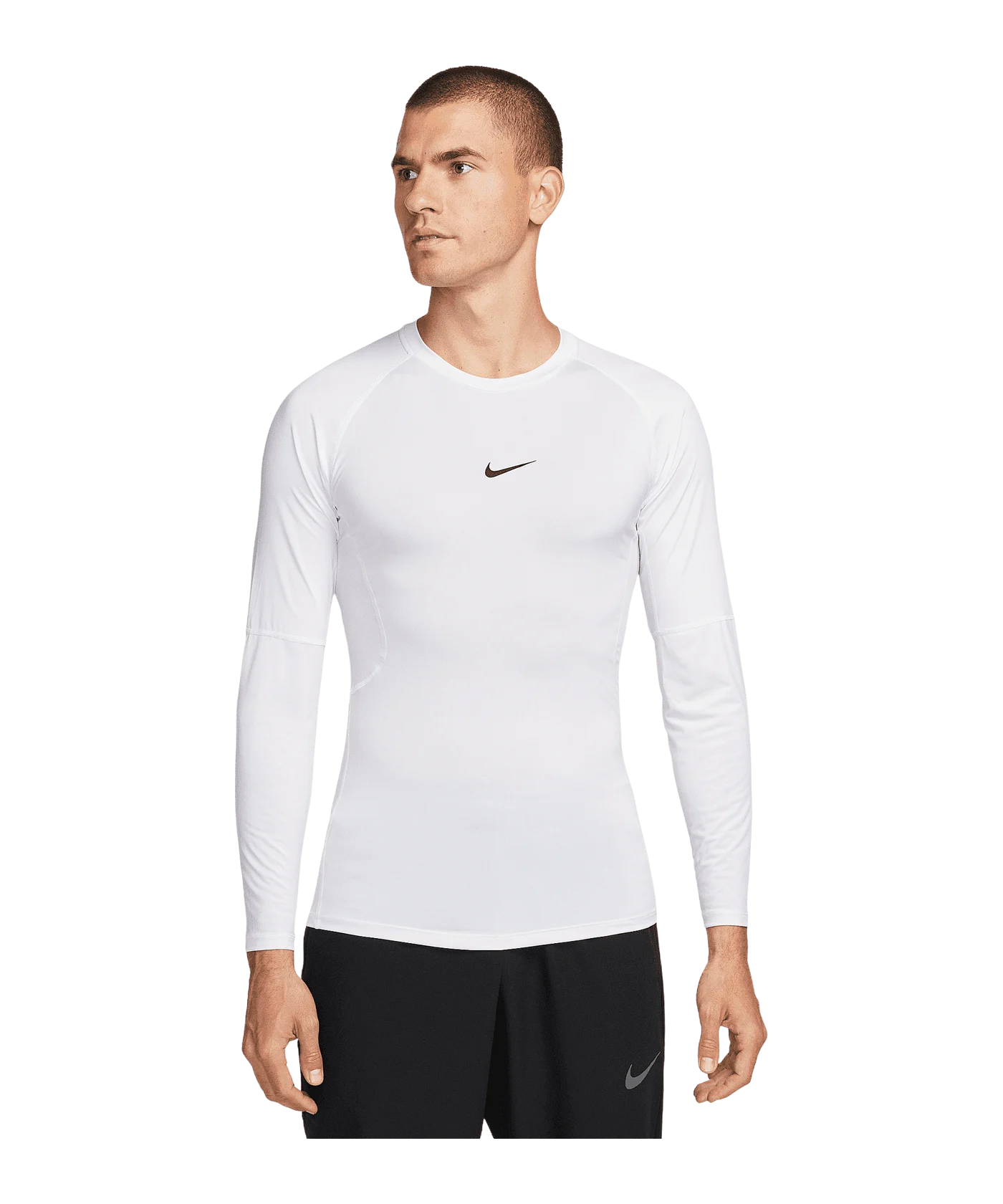 Nike Pro Dri-Fit Sweatshirt Weiss F100