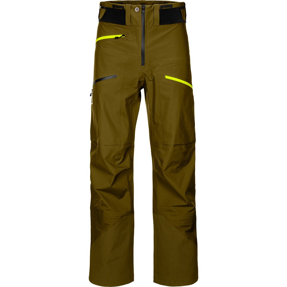 ORTOVOX 3L Deep Shell Freeride Hose Herren green moss