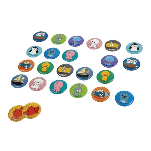 Jeu d'éveil - Mémo du bain 24 pièces - JANOD