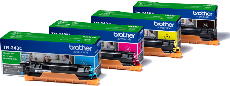 Brother TN-243CMYK Toner Multipack, cyan, gelb, magenta, schwarz