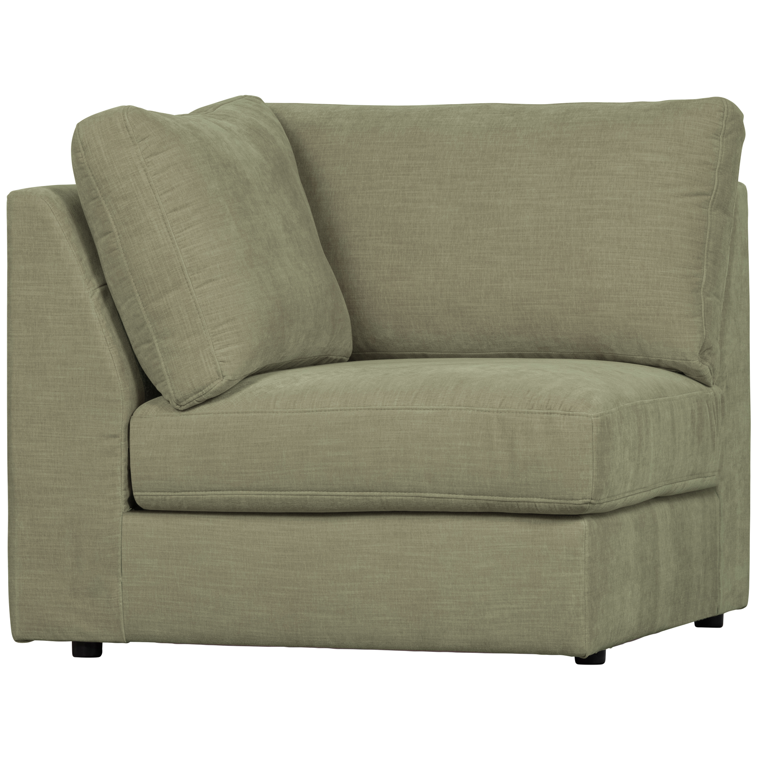vtwonen Family Hoek Bank Element - Polyester - Groen