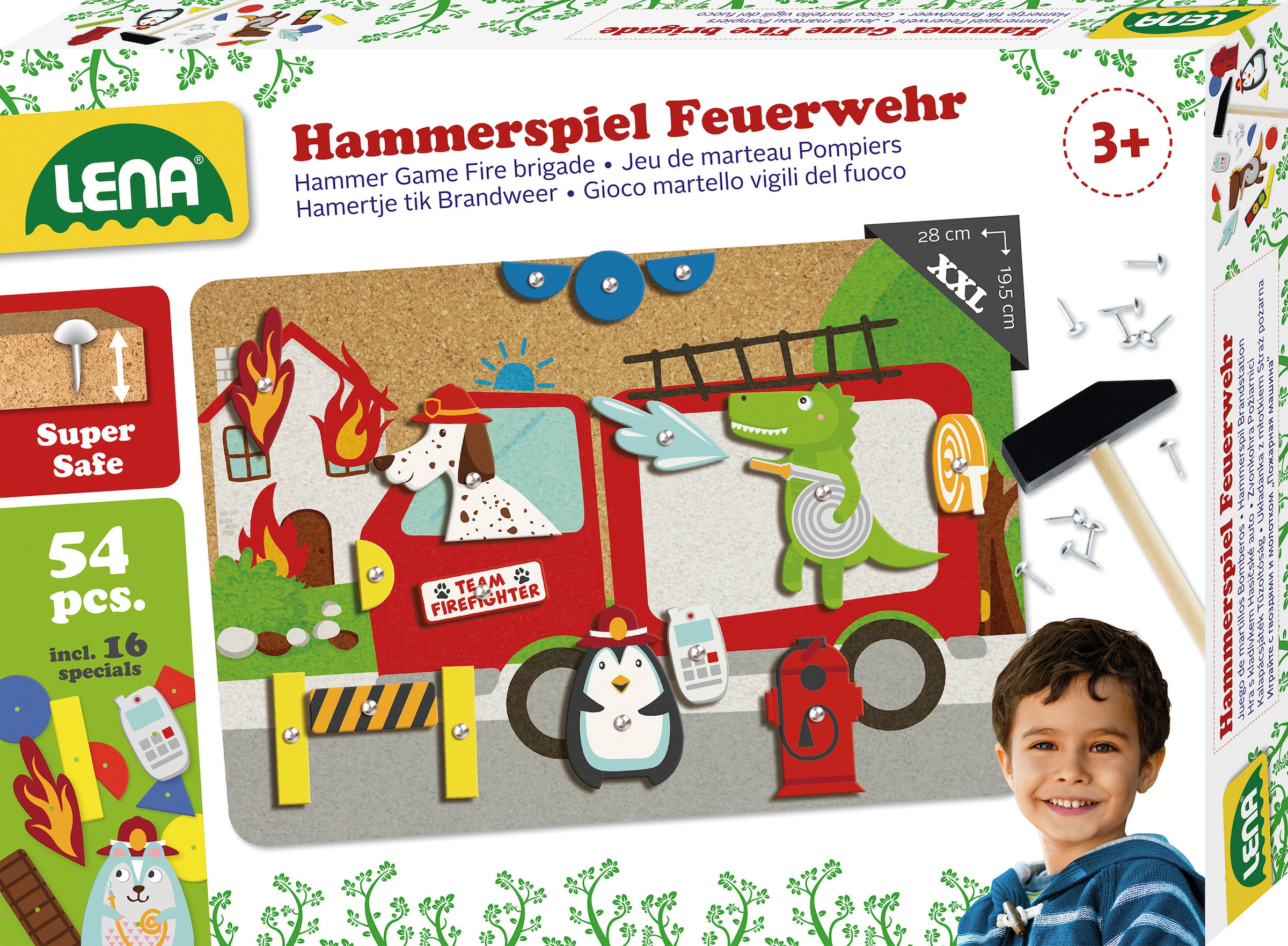Lena® Spiel »Hammerspiel Feuerwehr«