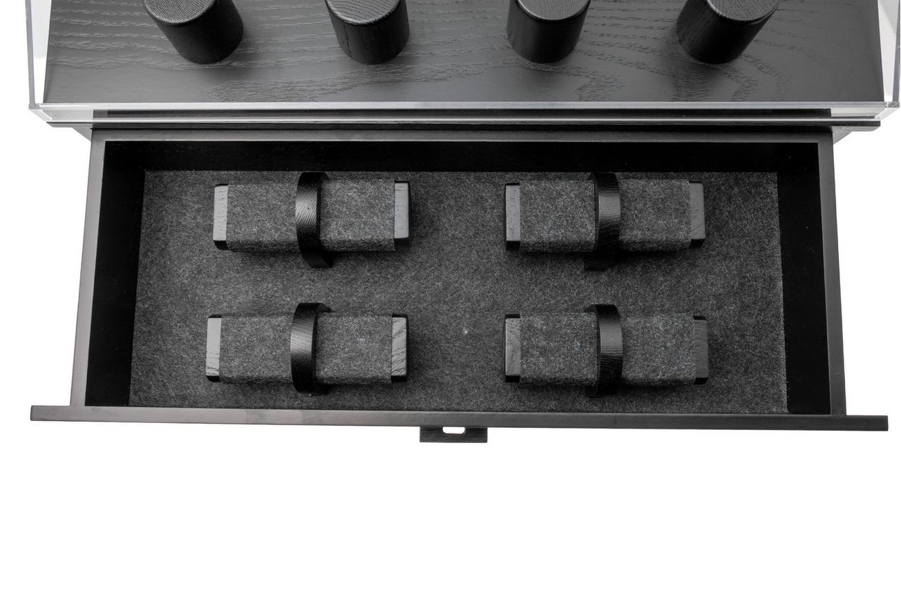 Holme & Hadfield Legacy Watch Display Case LGP-BK-985-1 Black, horloge display voor 17 stuks