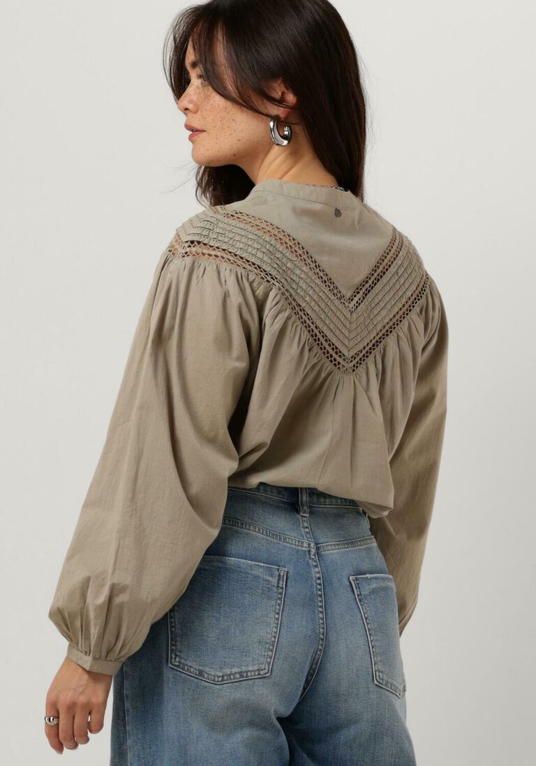 CIRCLE OF TRUST zilveren circle of trust blouse trixie blouse