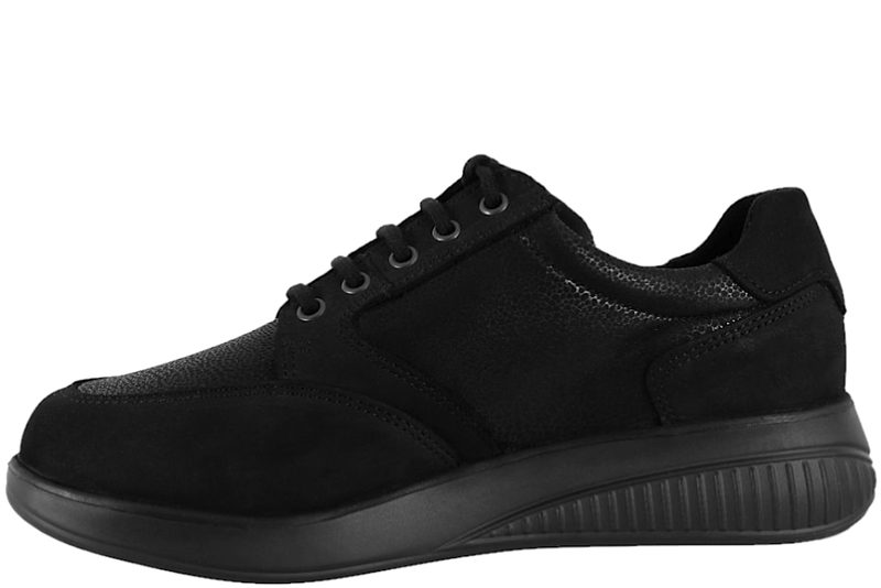 NEW FEET SKO I SORT NUBUCK
