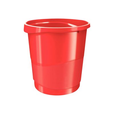 Esselte Vivida - Corbeille à papier 14L - rouge