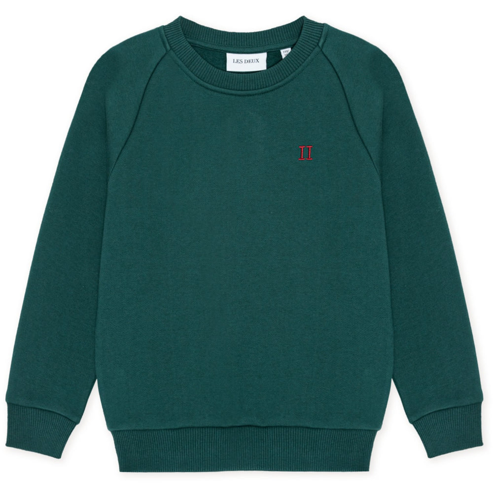 Køb Les Deux Kids Sea Moss Green Norregaard Contrast Sweatshirt