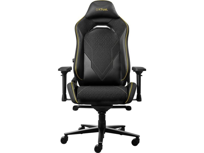 Trust Gaming-Stuhl GXT 721 Ruya Pro Schwarz Komfortabler Premium-Gaming-Stuhl