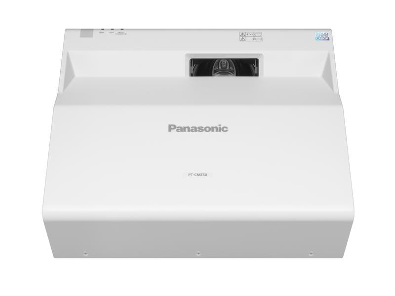 Panasonic Ultrakurzdistanzprojektor PT-CMZ50 Weiss Ultra-Kurzdistanz-Projektor für flexible Lern- und Besprechungsraumumgebungen