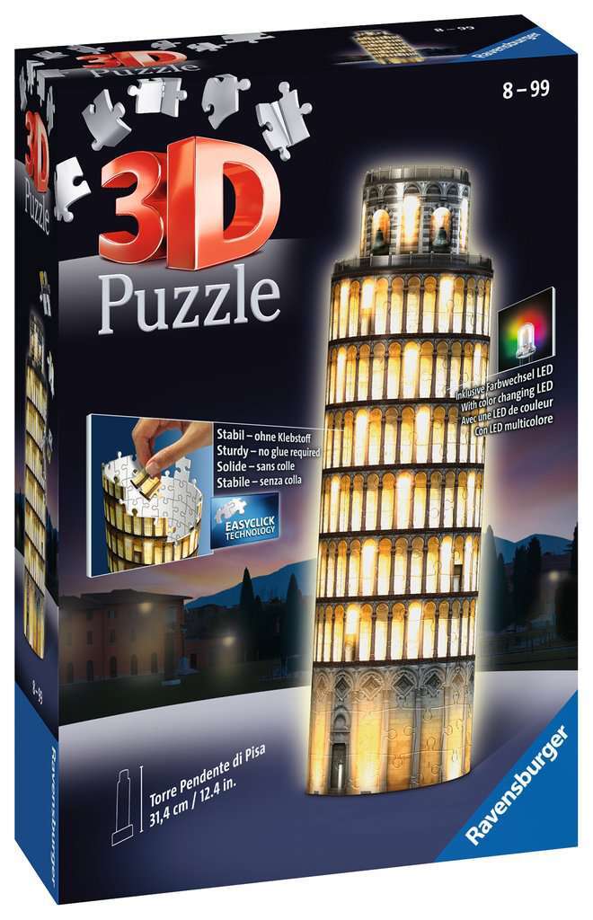 Ravensburger Spiel Pisa bei Nacht