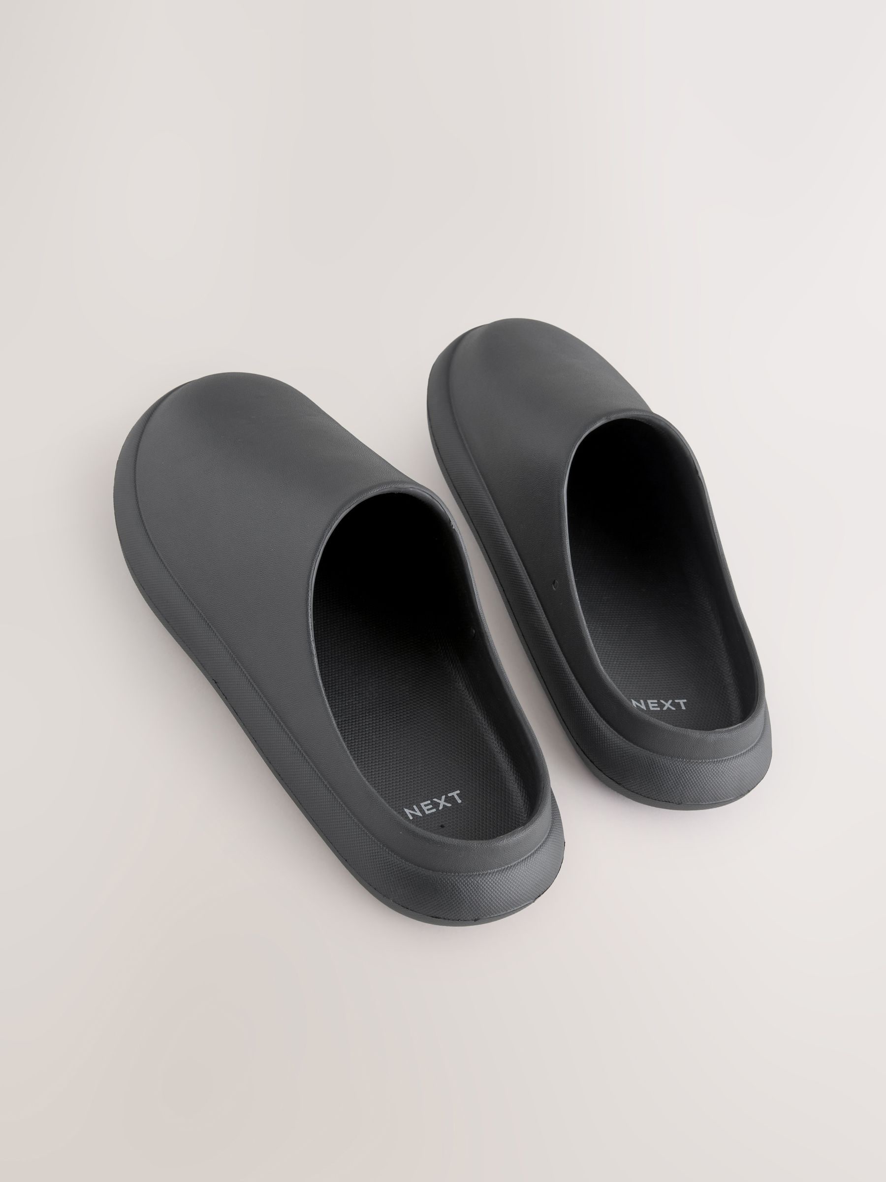 Zwart - Moulded Mules
