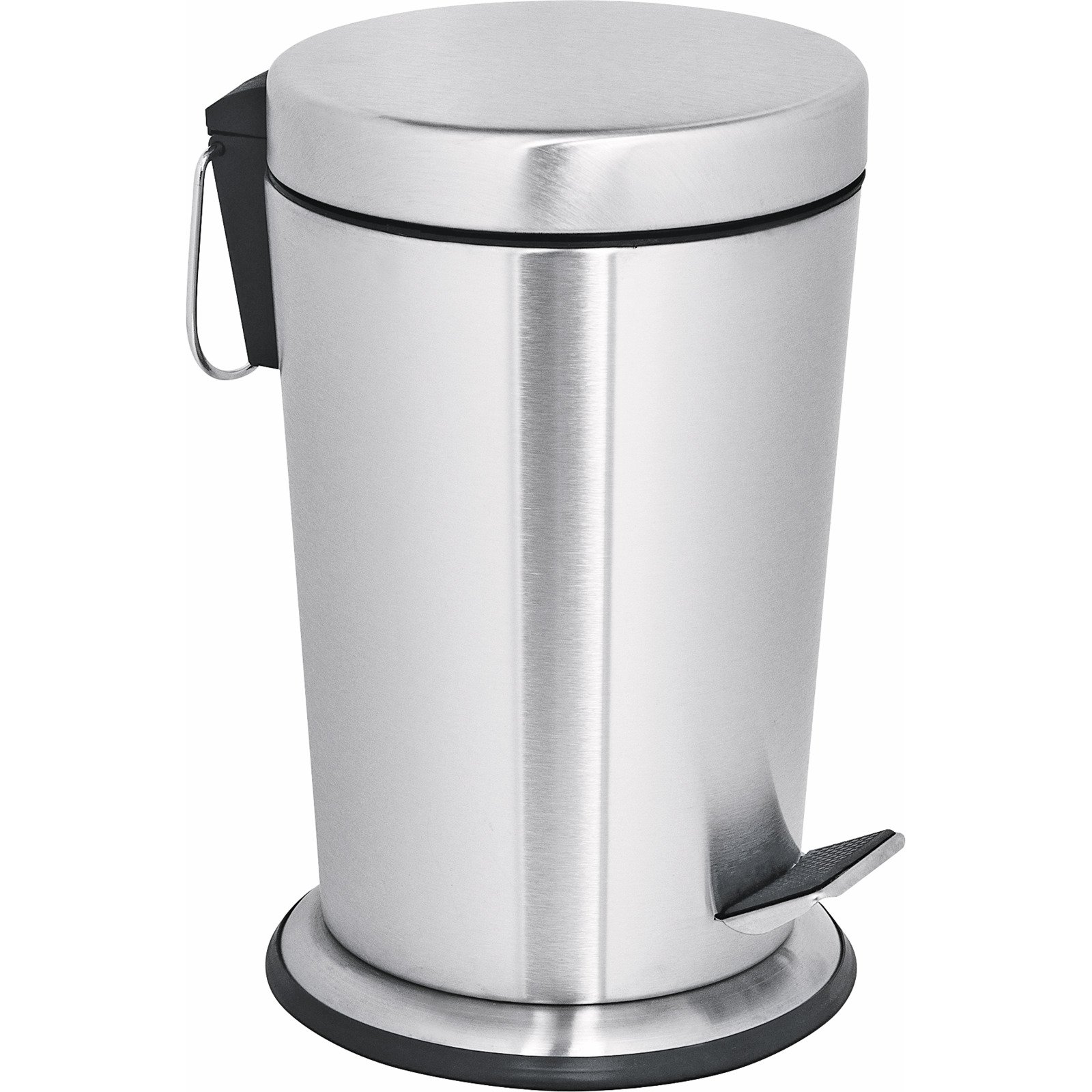 MSV Treteimer 3L CONIC Rostfreier Stahl 17.5 x 16.8 x 28.7 cm