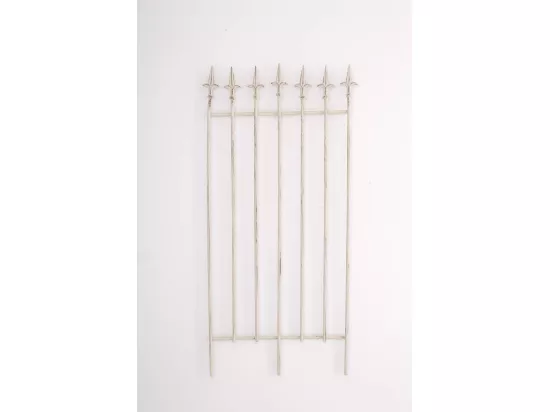 Treillis support pour plantes métal crème 50 x 0.7 x 100 cm 10_0003877