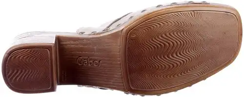 24.741.12 Gabor taupe - maat 9 slipper taupe - maat 9 Calandschoen