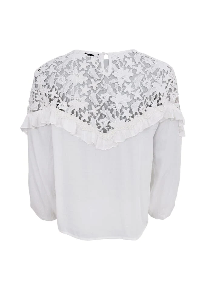 Black Colour Bcjolanda Lace Blouse