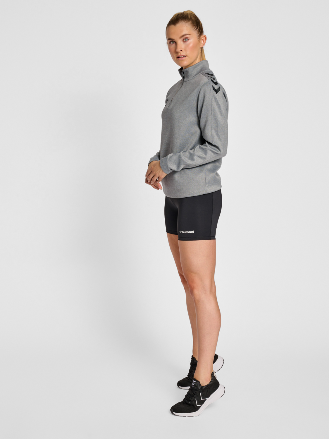 hmlCORE XK HALF ZIP SWEAT WOMAN
