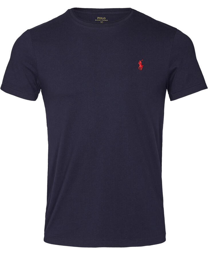 Polo Ralph Lauren Custom Slim Fit Cotton T-Shirt Navy