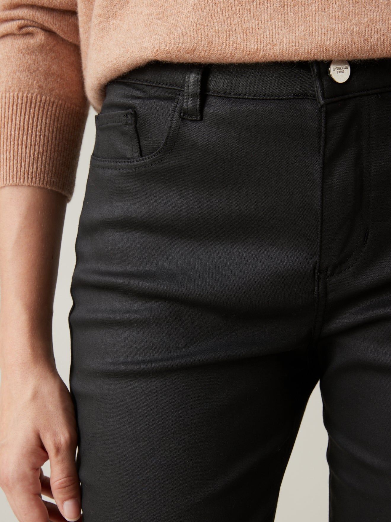 Jean slim enduit femme Mathilde