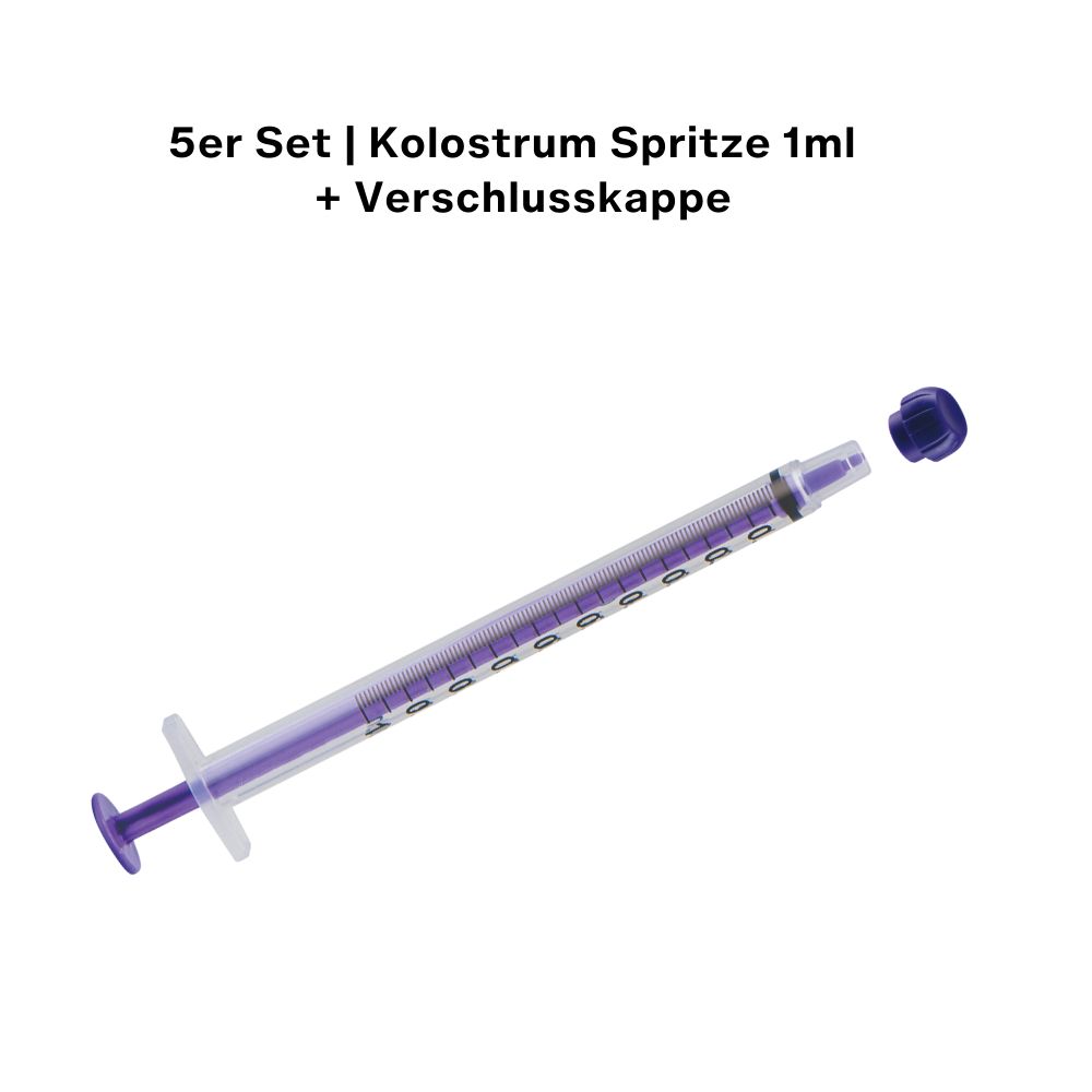 myEphelia Kolostrumspritze 5er Set