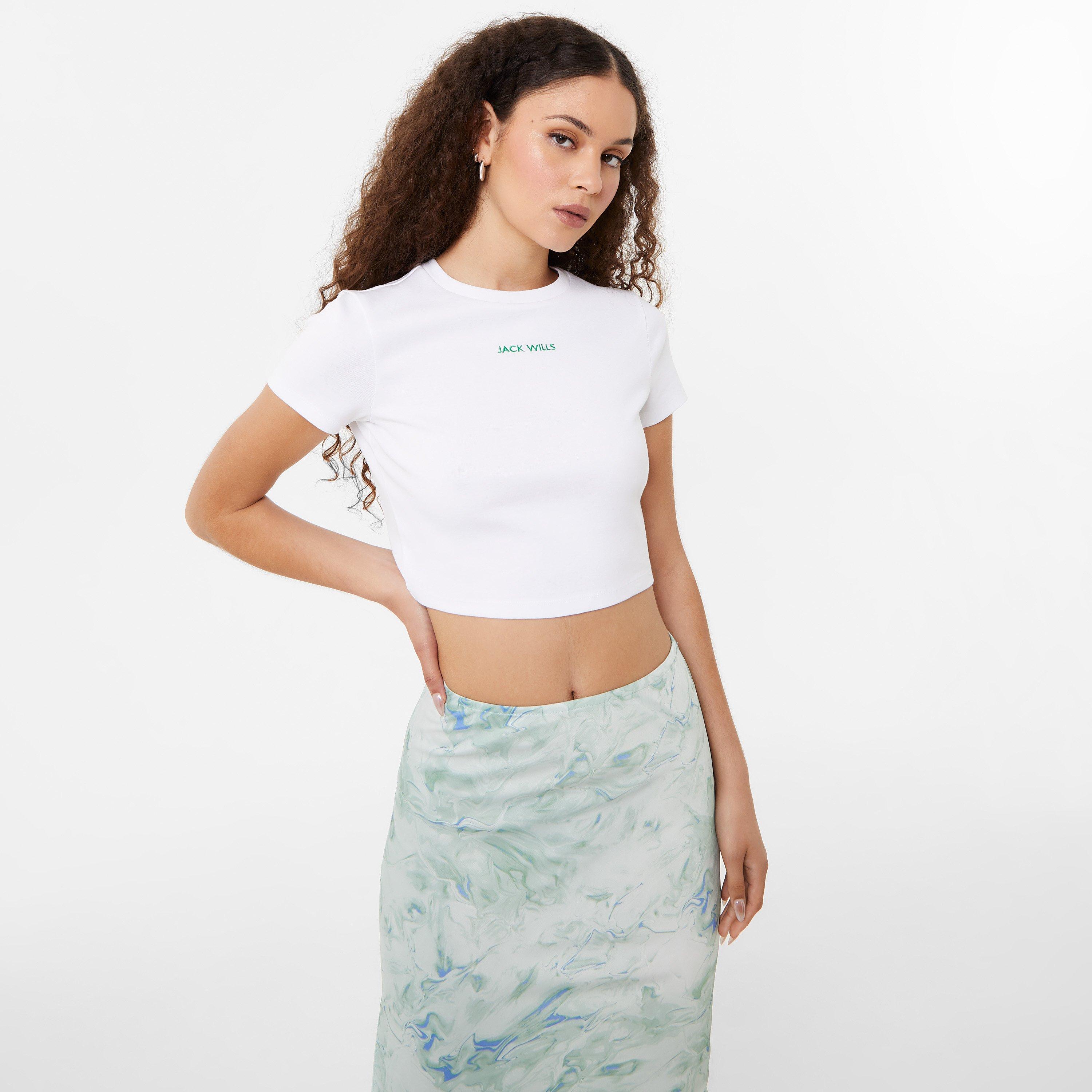 Jack Wills JW Cropped Baby Tee