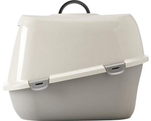 Kattentoilet Savic Leo XL beige grijs 64x46x45cm