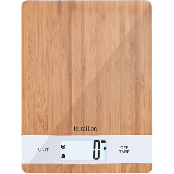 Balance de cuisine 5 kg - Bambou USB