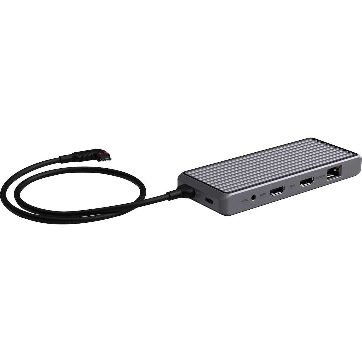 Unisynk 10-Port USB-C hub (grå)