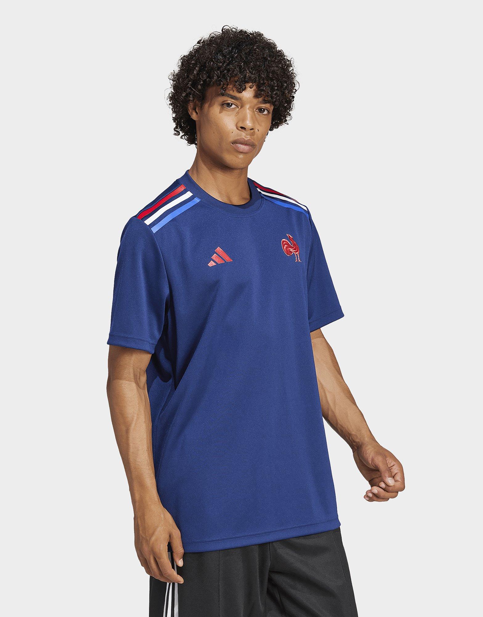 adidas T-shirt Supporter Domicile Équipe de France de Rugby