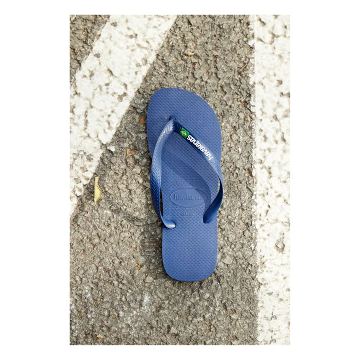 Havaianas Tongs Brasil Logo | Bleu marine