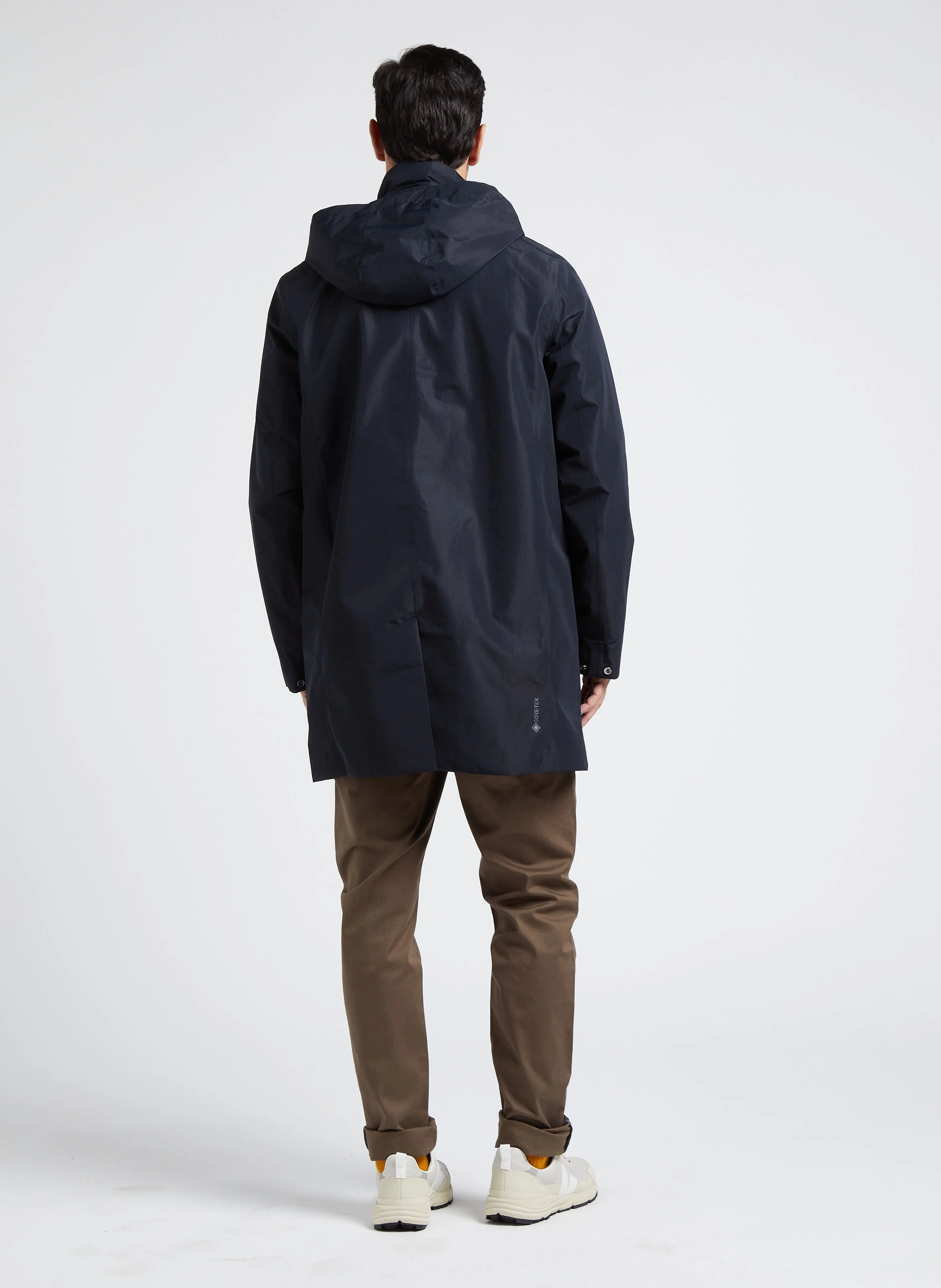 Blouson col rond à imprimé léopard réversible | Kaki