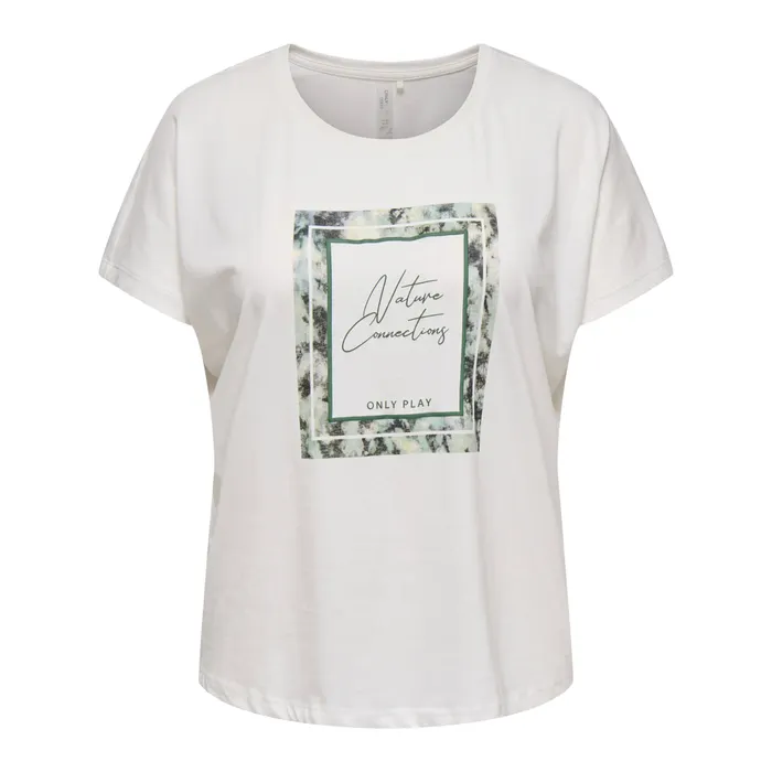 Only Play Aub-Ari Life On Bat Shirt Dames (curvy)