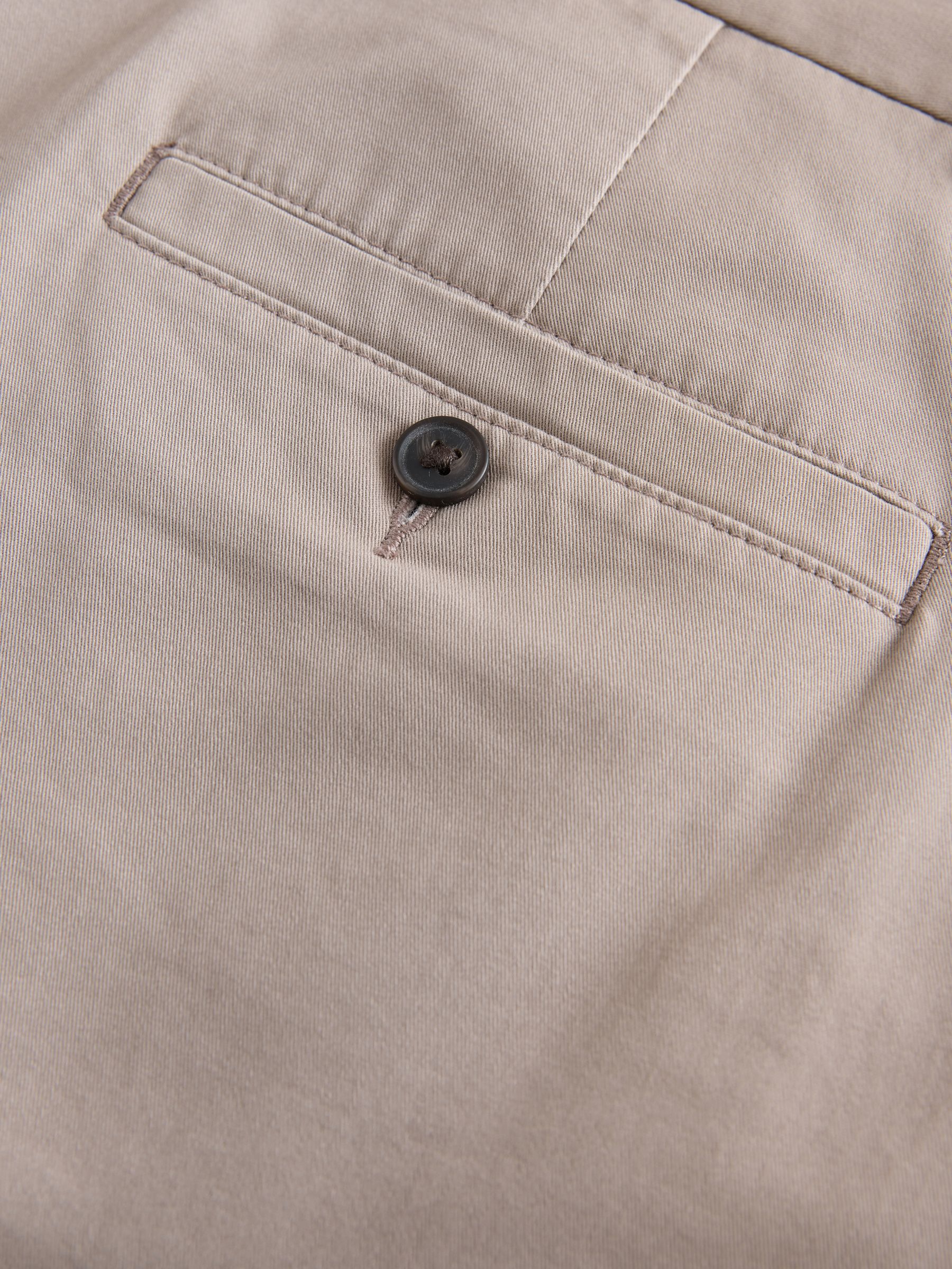 Neutraal - Slim Fit - Set van 3 chinoshorts met stretch